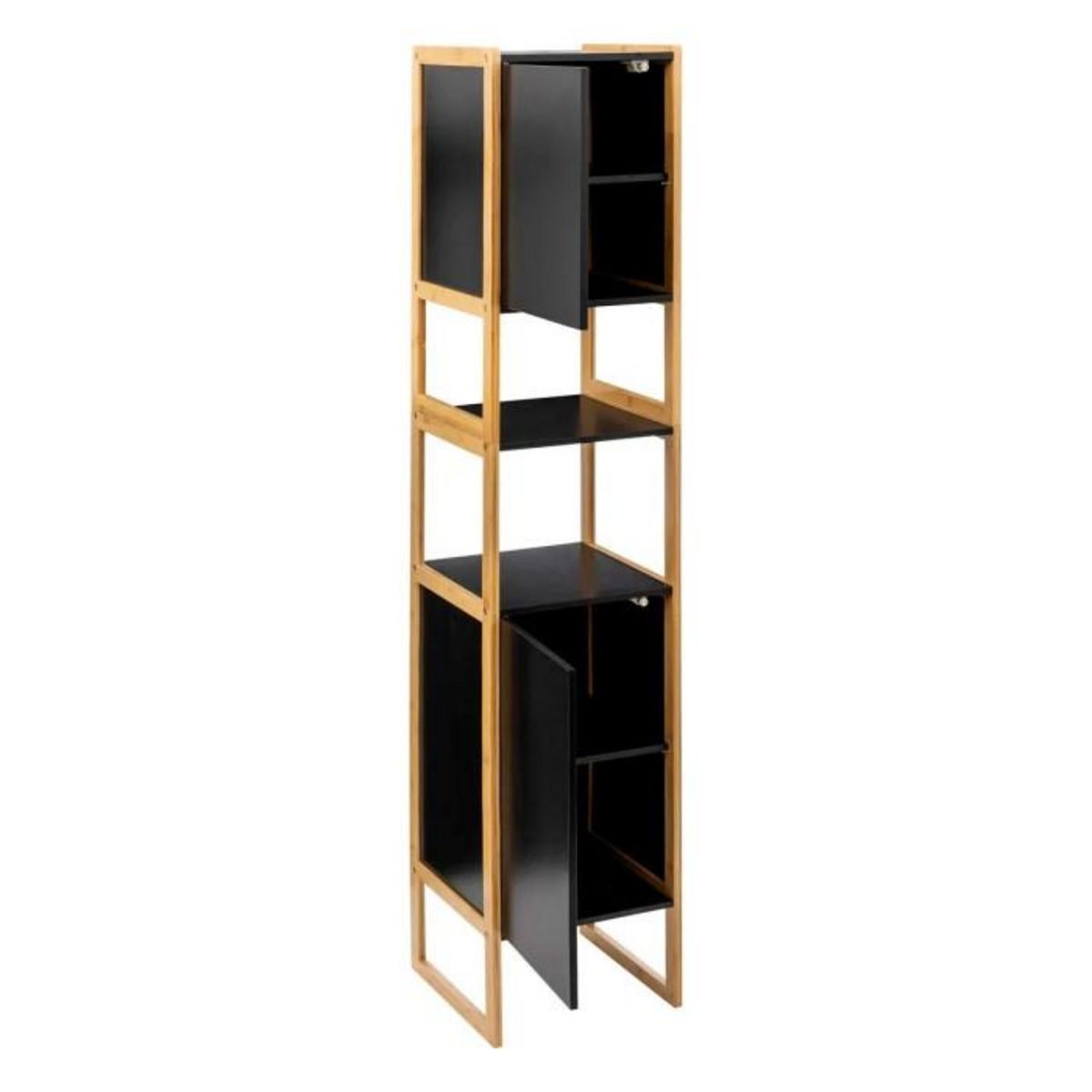 FIVE Colonne 2 Portes  Natureo  170cm Noir
