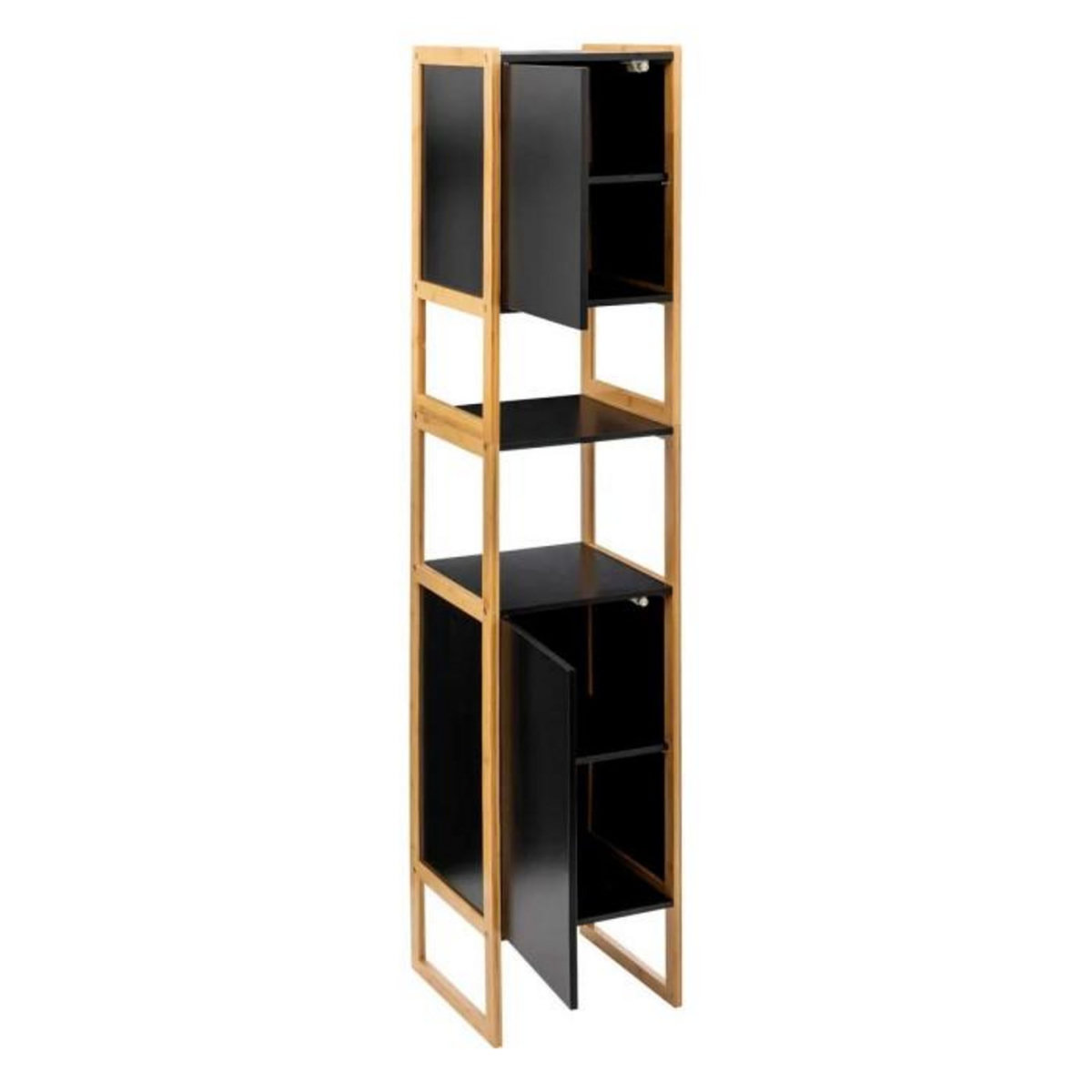 FIVE Colonne 2 Portes  Natureo  170cm Noir