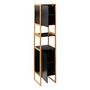 Voir la diapositive 2 : FIVE Colonne 2 Portes  Natureo  170cm Noir