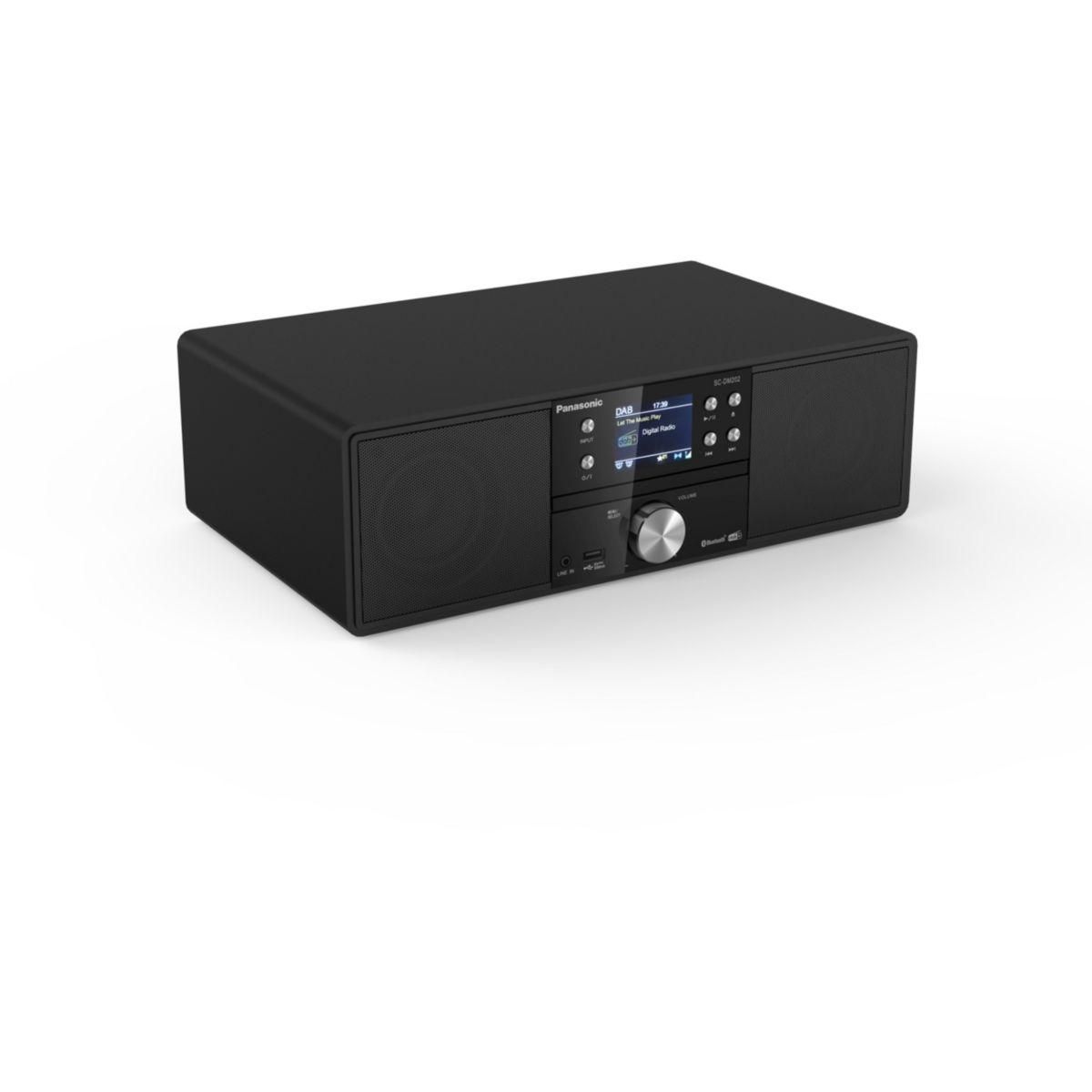 PANASONIC Chaîne HiFi SC-DM202EG-K