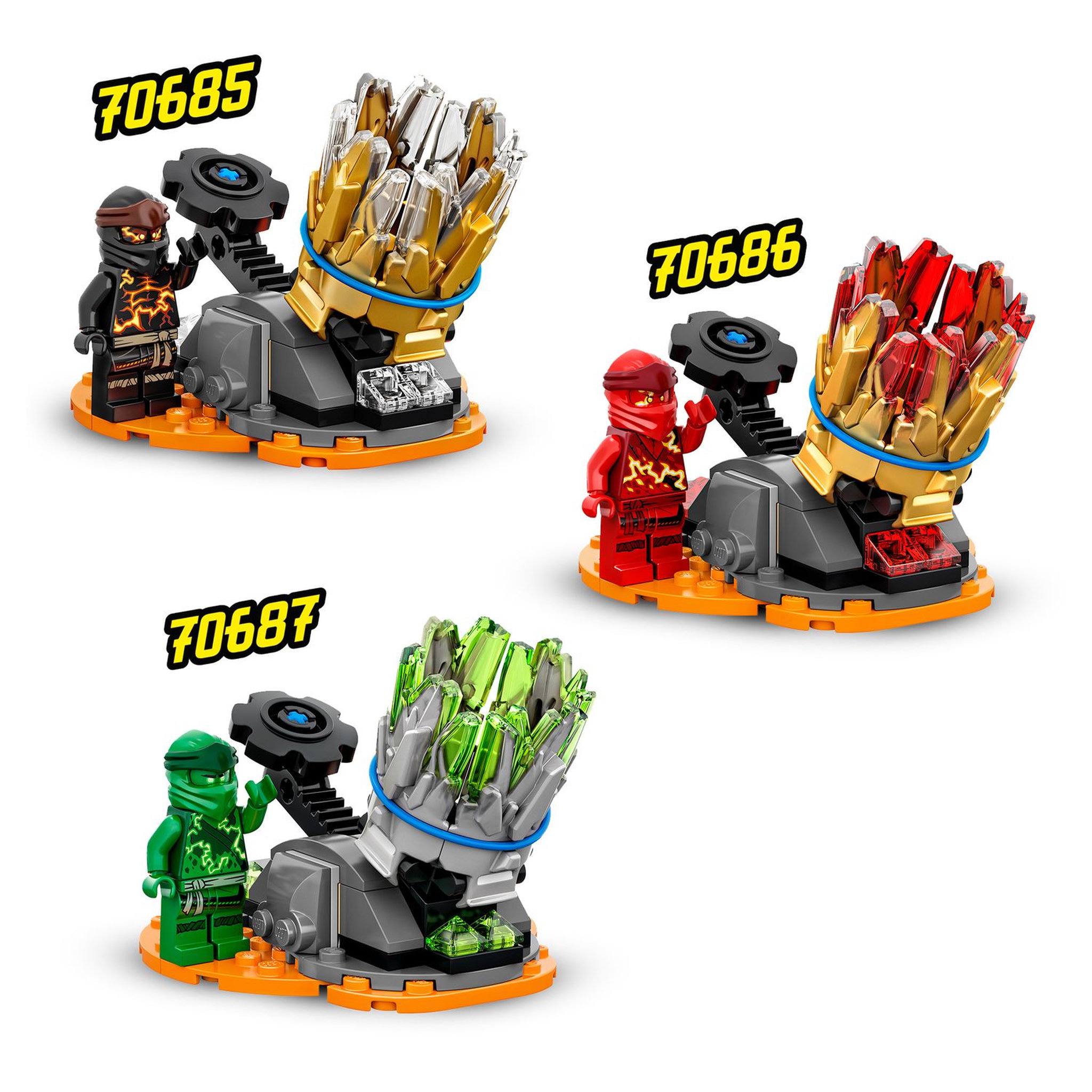 Voir la diapositive 7 : LEGO NINJAGO 70686 - Spinjitzu Attack - Kai