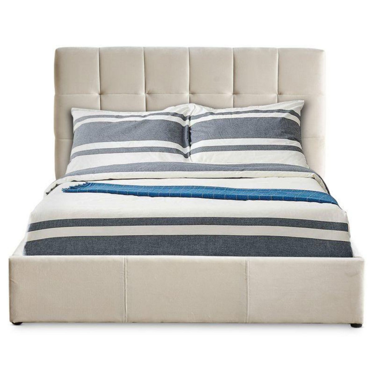 Paris Prix Lit Adulte Sommier Relevable  Birma  160x200cm Beige