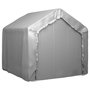 Voir la diapositive 5 : VIDAXL Tente de rangement Gris 180x180 cm Acier galvanise