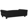 Voir la diapositive 5 : VIDAXL Lit pour chien noir 95x55x30 cm velours