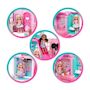 Voir la diapositive 4 : BARBIE Barbie - Coffret La maison transformable de Chelsea - Avec accessoires - Barbie - JFW49