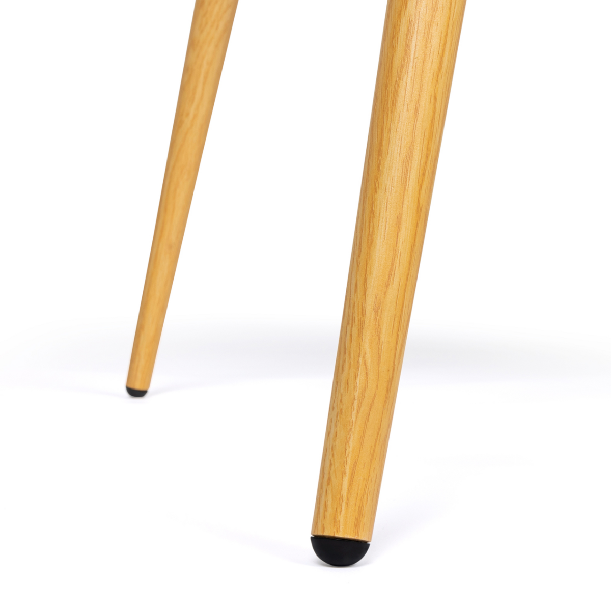 ID MARKET Table à manger scandinave rectangle SARA 6 personnes blanche 120 cm