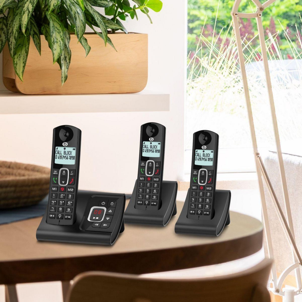 ESSENTIEL B Téléphone sans fil Tribu trio-R V3