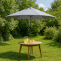 Voir la diapositive 3 : CONCEPT USINE Parasol droit rectangulaire 3 x 2 m gris SPEZIA
