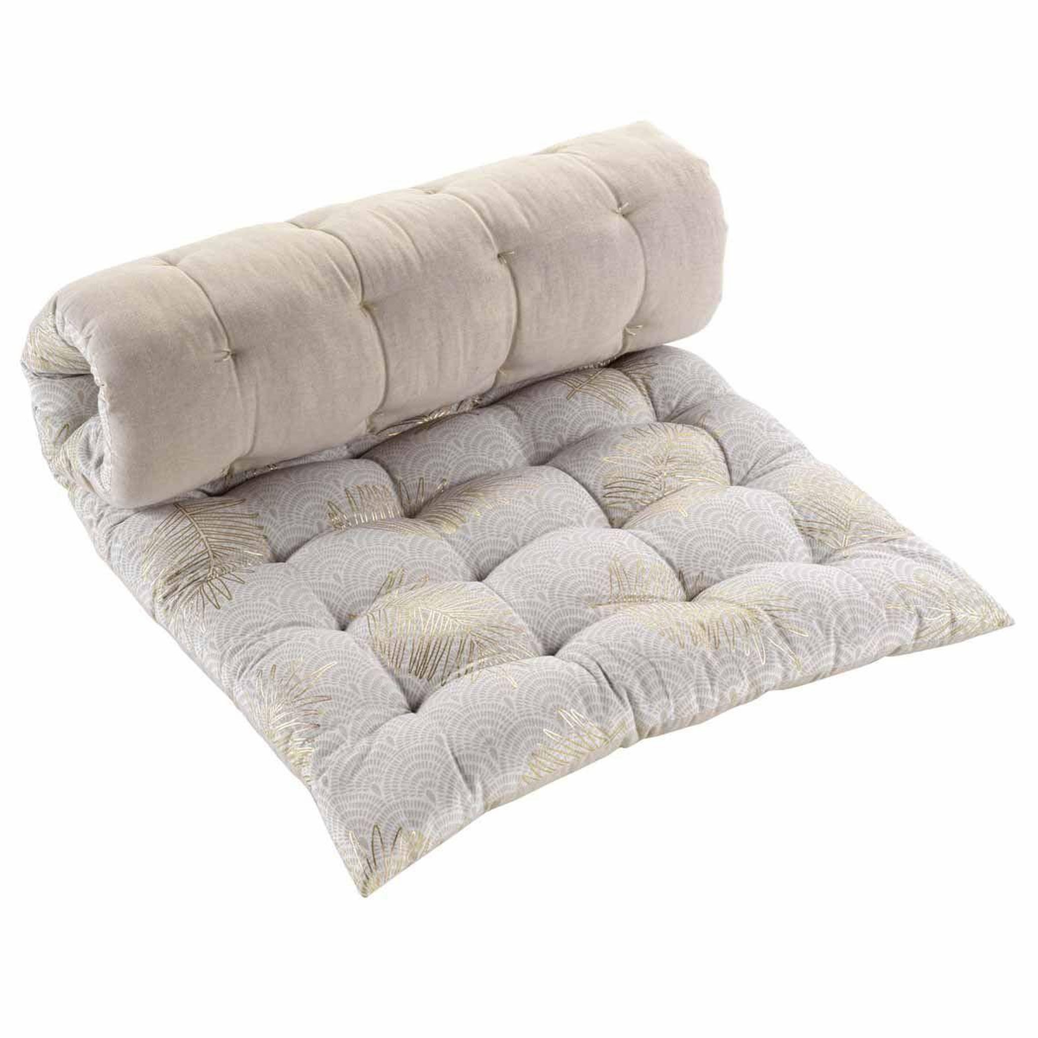 Voir la diapositive 3 : Douceur d'Intérieur Matelas de sol imprimé  sunny gold  60x120cm or