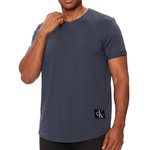 CALVIN KLEIN JEANS T shirt  Homme Calvin Klein Jeans Badge Turn Up J30J323482. Coloris disponibles : Gris