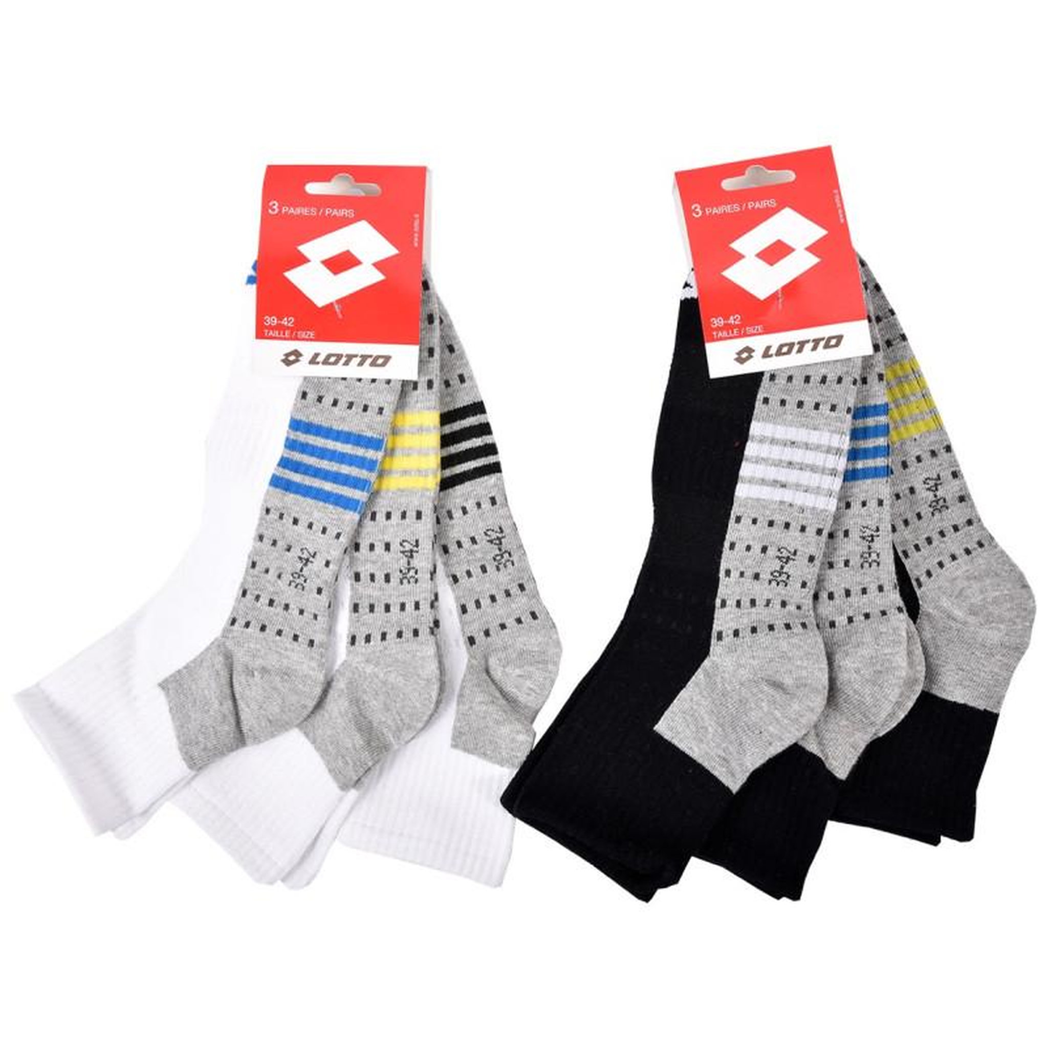 Voir la diapositive 3 : LOTTO Chaussettes Homme LOTTO