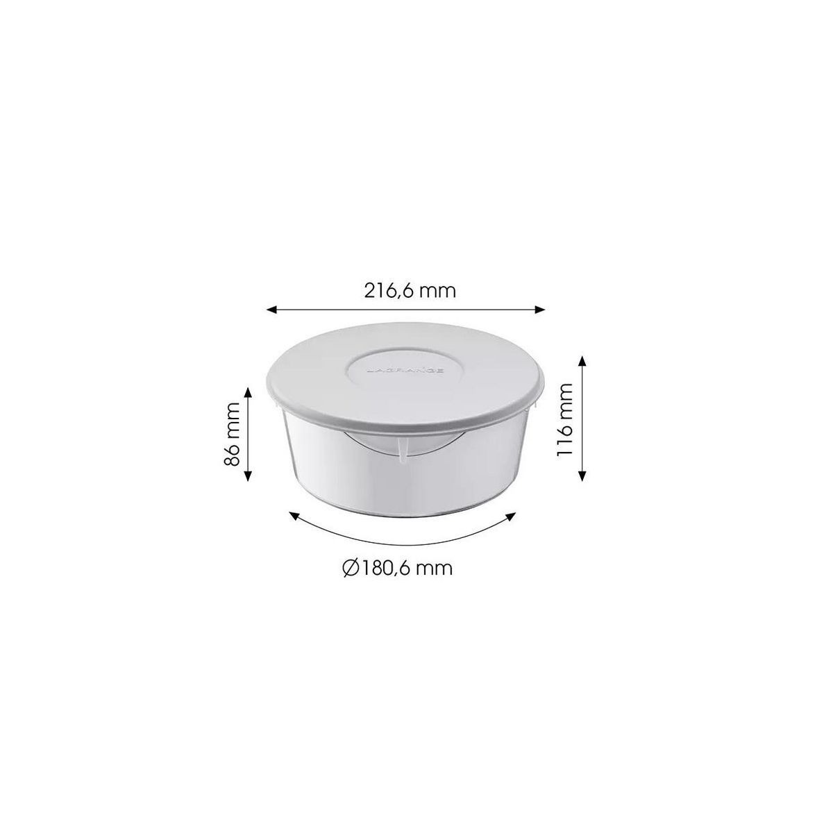 LAGRANGE Pot yaourtière 1l - 440501