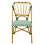 Voir la diapositive 2 : Paris Prix Chaise en Rotin  Danial  85cm Vert Foncé
