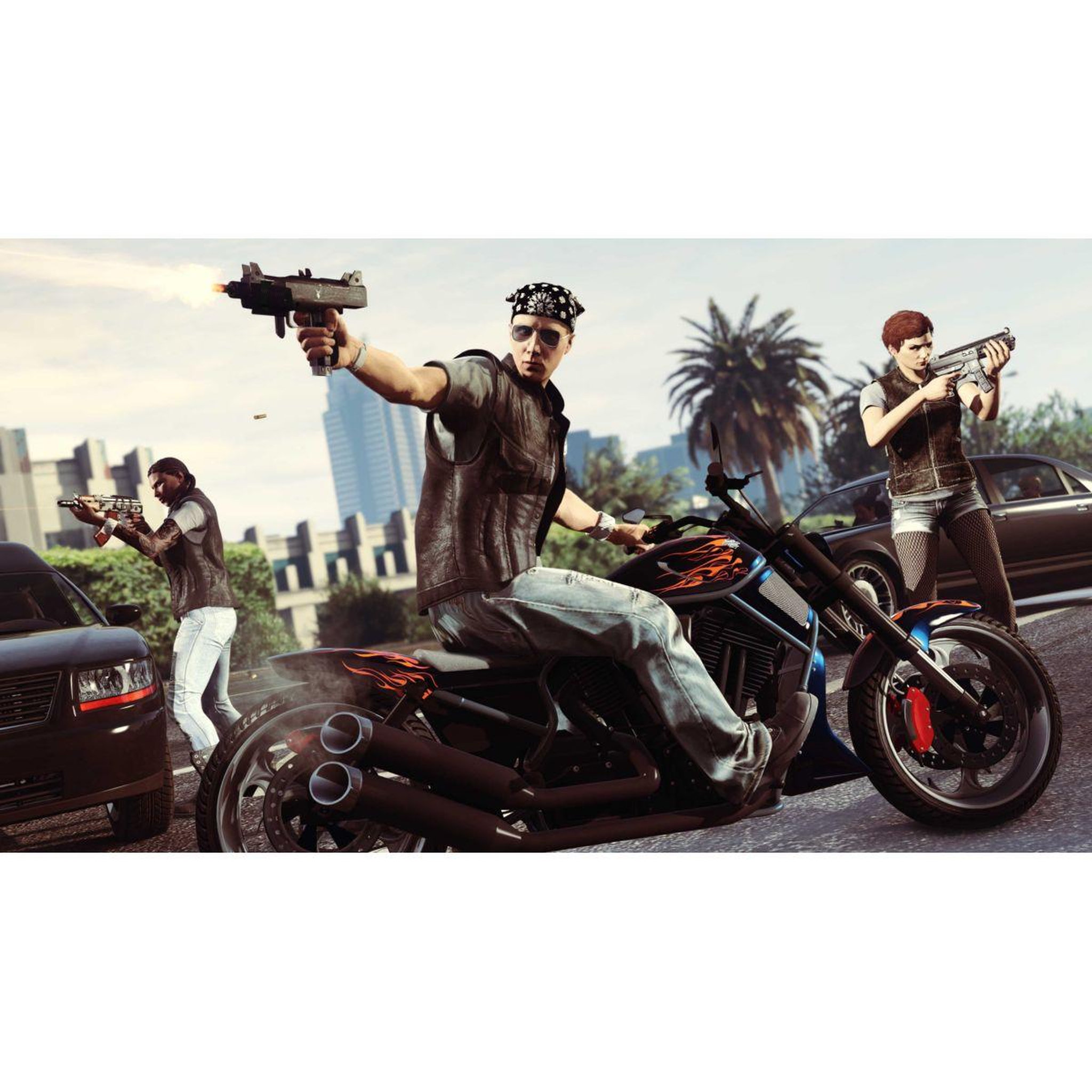 Voir la diapositive 3 : TAKE 2 Jeu PS5 GTA V PS5