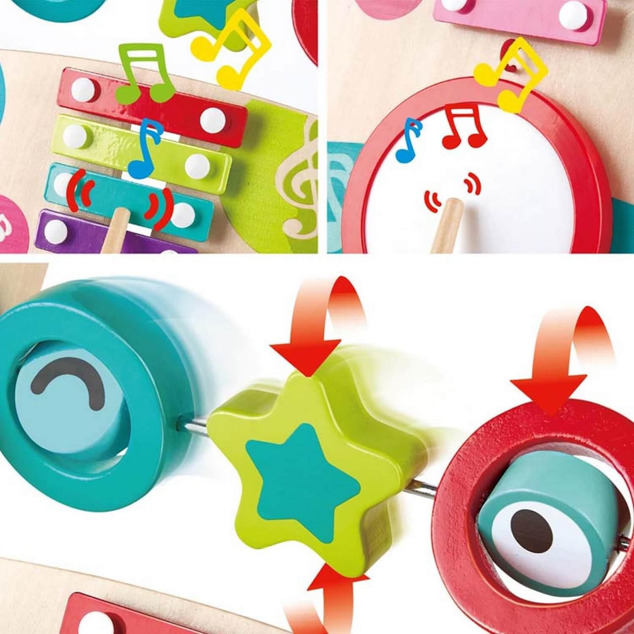 Voir la diapositive 6 : Hape Mon premier trotteur musical