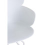 Voir la diapositive 6 : Paris Prix Fauteuil de Bureau Design  Eva  81cm Blanc