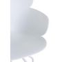 Voir la diapositive 6 : Paris Prix Fauteuil de Bureau Design  Eva  81cm Blanc