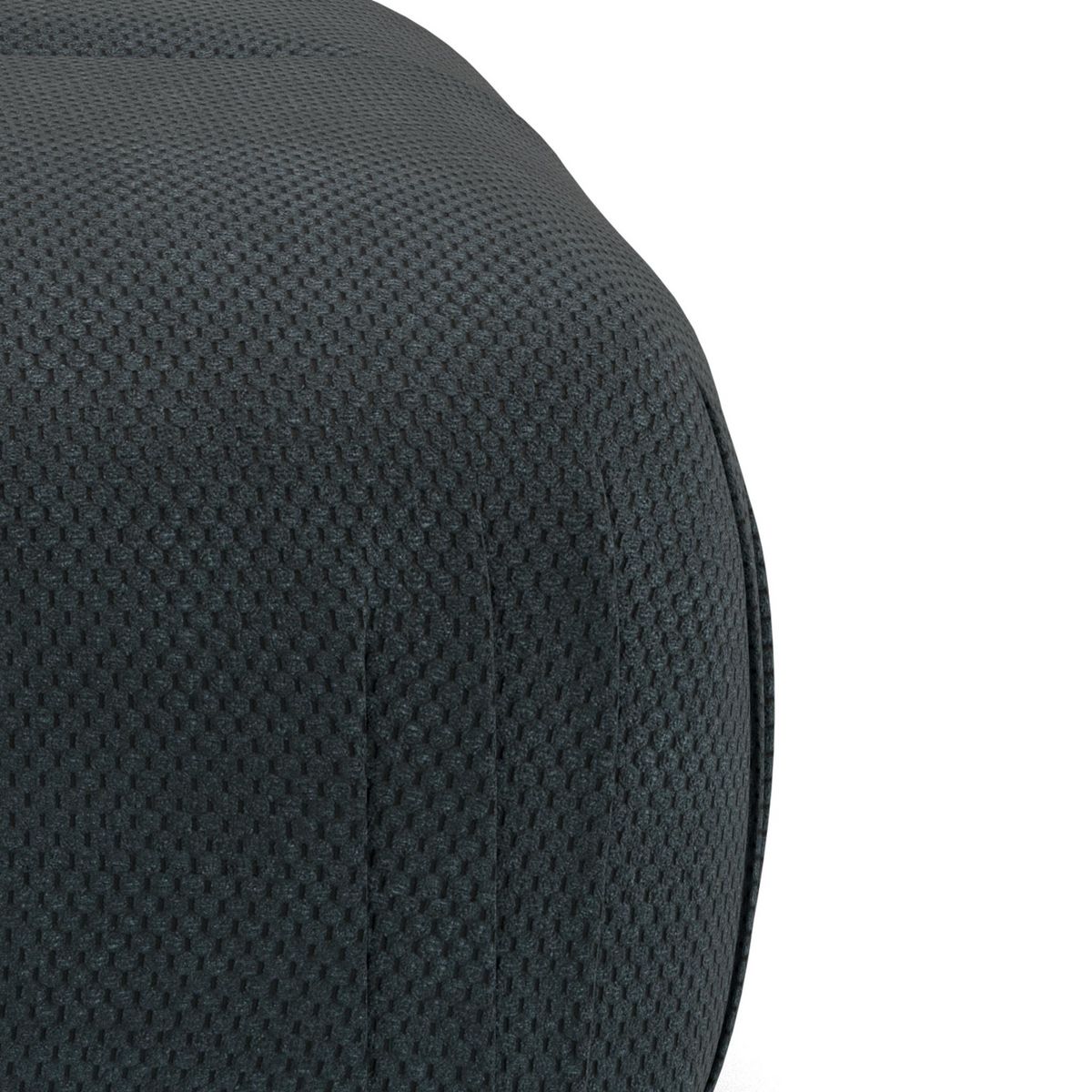 LISA DESIGN Penelope - pouf en velours texturé