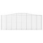 Voir la diapositive 3 : VIDAXL Panier de gabions arque 400x50x140/160 cm Fer galvanise
