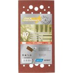 Norton Lot de 10 patins abrasifs NORTON, 115x230 mm, grains 120