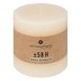 Voir la diapositive 2 : ATMOSPHERA Bougie Cylindrique  Rustic  10cm Ivoire