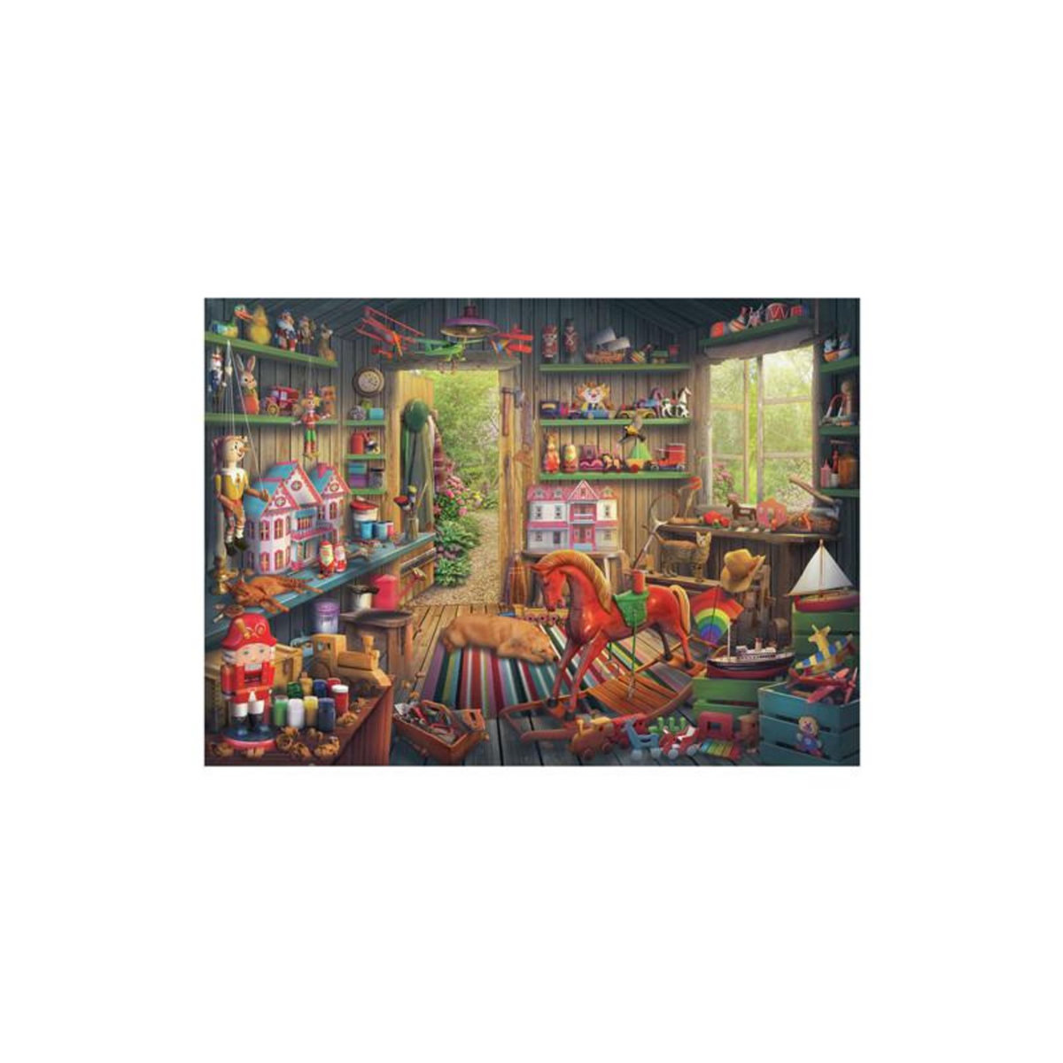 RAVENSBURGER Ravensburger - Jigsaw Puzzle Nostalgic Toys, 1000 pcs. 120005766