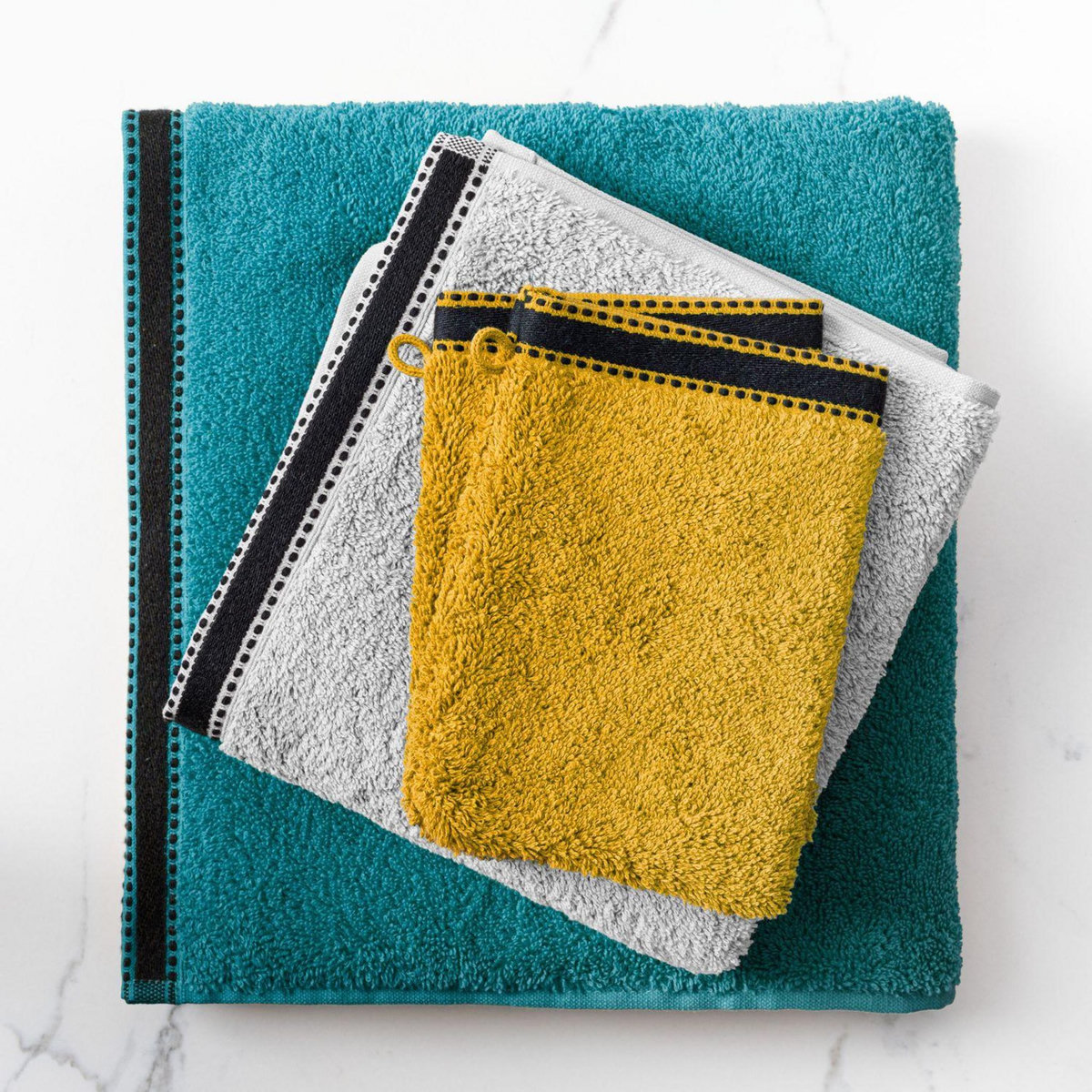 ATMOSPHERA Drap de bain Joia avec liseré