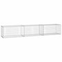 Voir la diapositive 2 : VIDAXL Mur en gabion avec couvercles Acier galvanise 300 x 50 x 50 cm