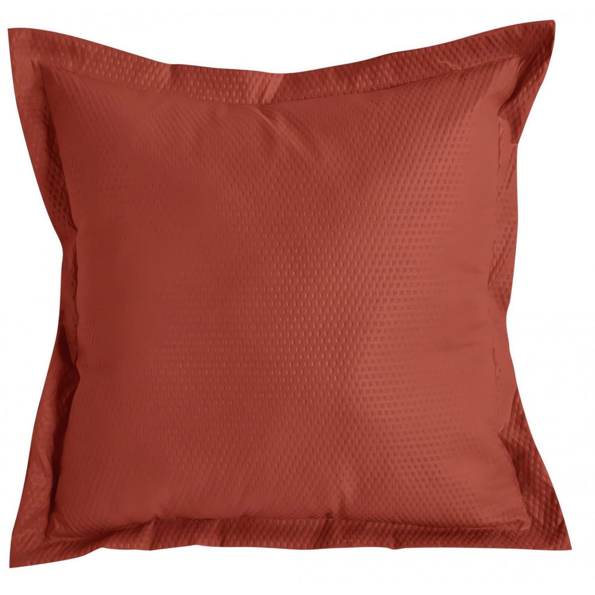 Vent du sud Coussin volant plat 45x45 cm YOSHI tomette, par Vend du Sud