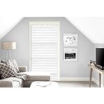 SOLEIL D'OCRE Voile porte fenêtre LOUIS, par Soleil d'ocre. Coloris disponibles : Blanc