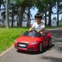 Audi Audi TT RS Voiture Electrique Enfant (2x25W) 103x62x44 cm - Marche av/ar, Phares, Musique, Ceinture et Télécommande parentale