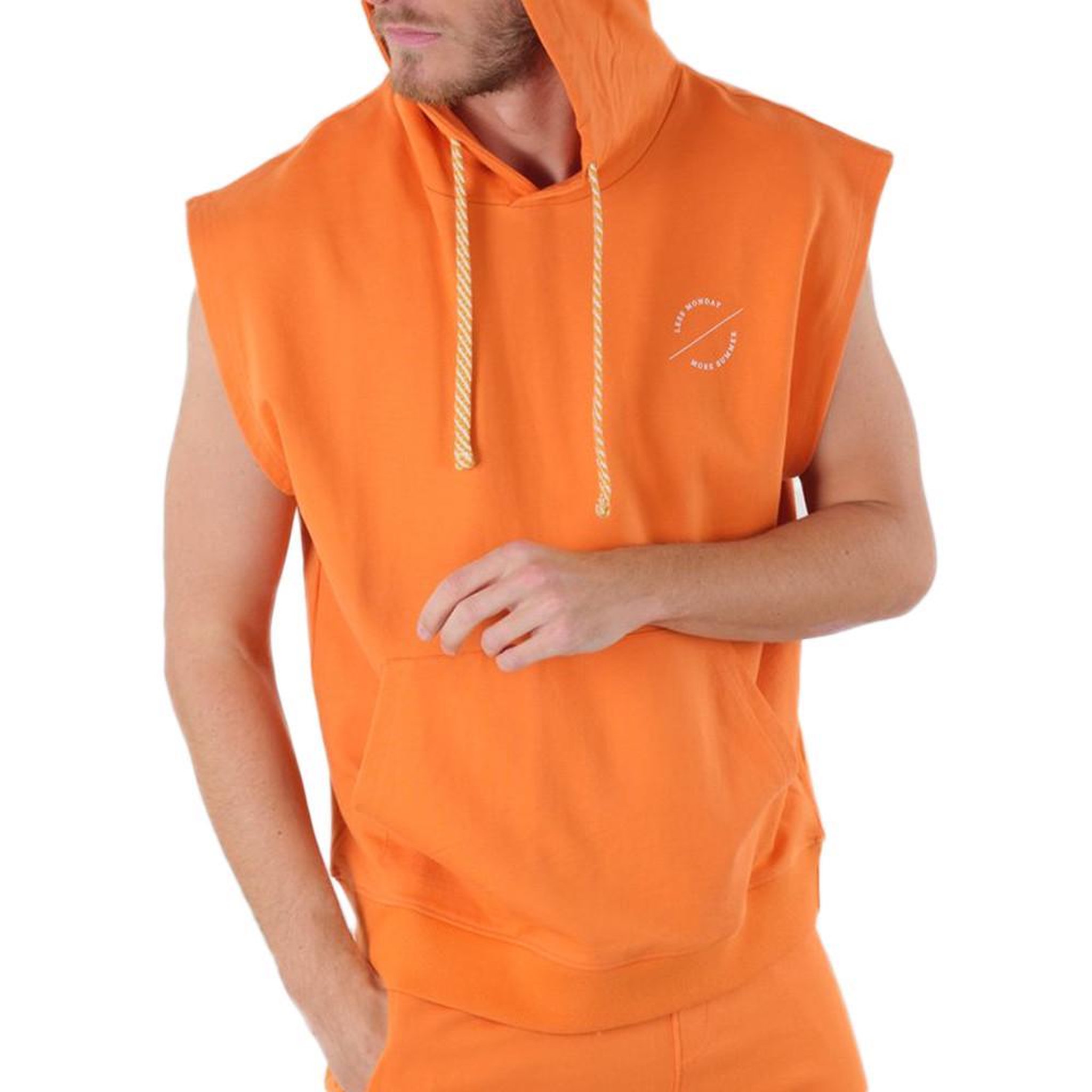 Deeluxe Sweat Manches Courtes Orange Homme Deeluxe Disco. Coloris disponibles : Orange