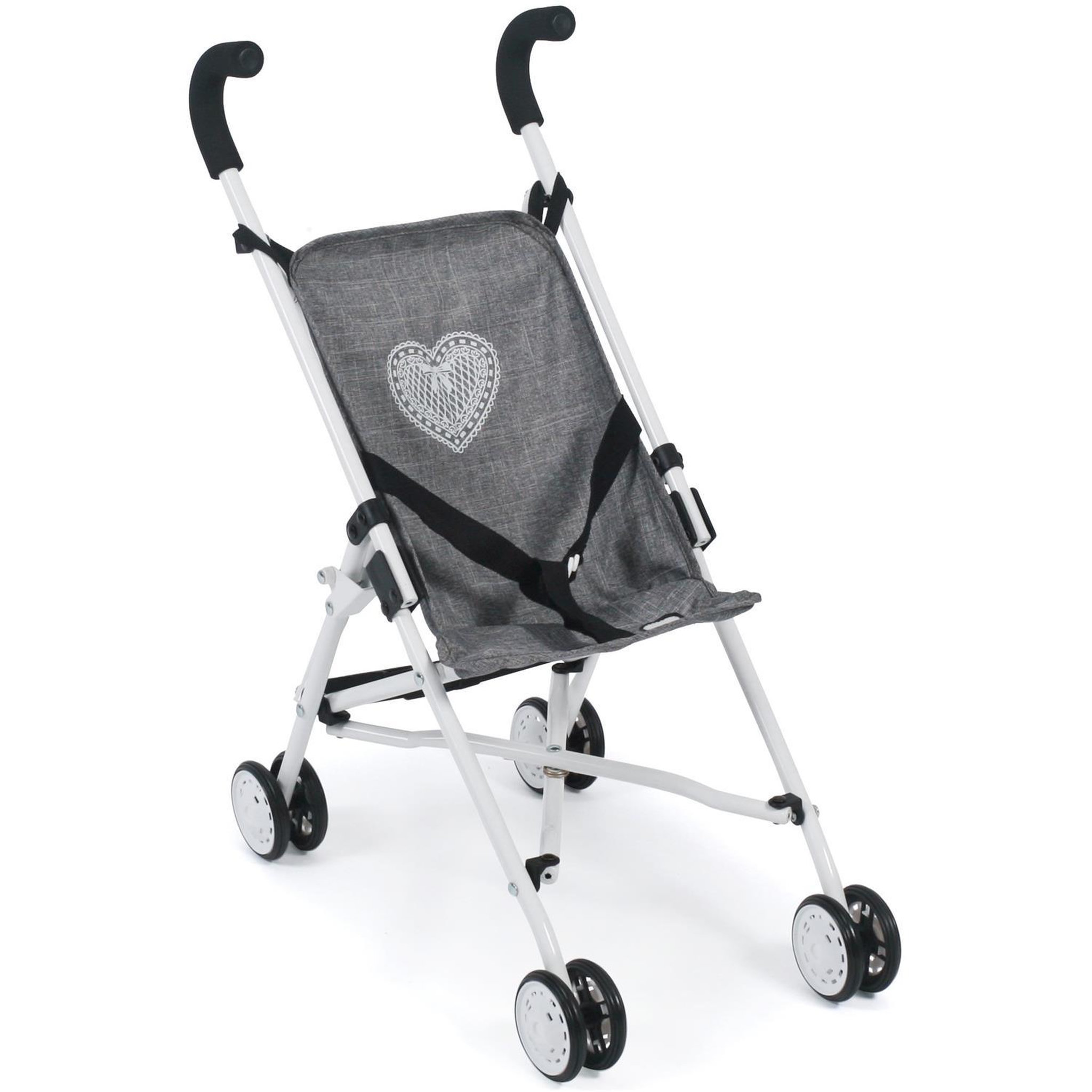 BAYER CHIC 2000 Mini-Buggy ROMA jean gris pour poupée