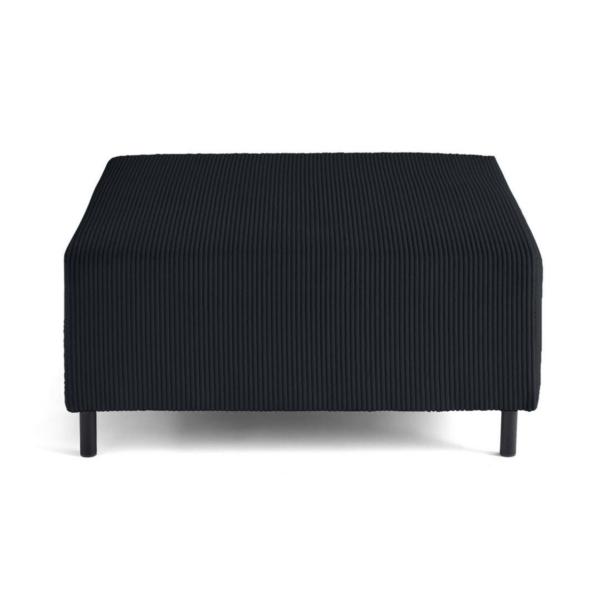 LISA DESIGN Edinburg - pouf modulable - en velours côtelé