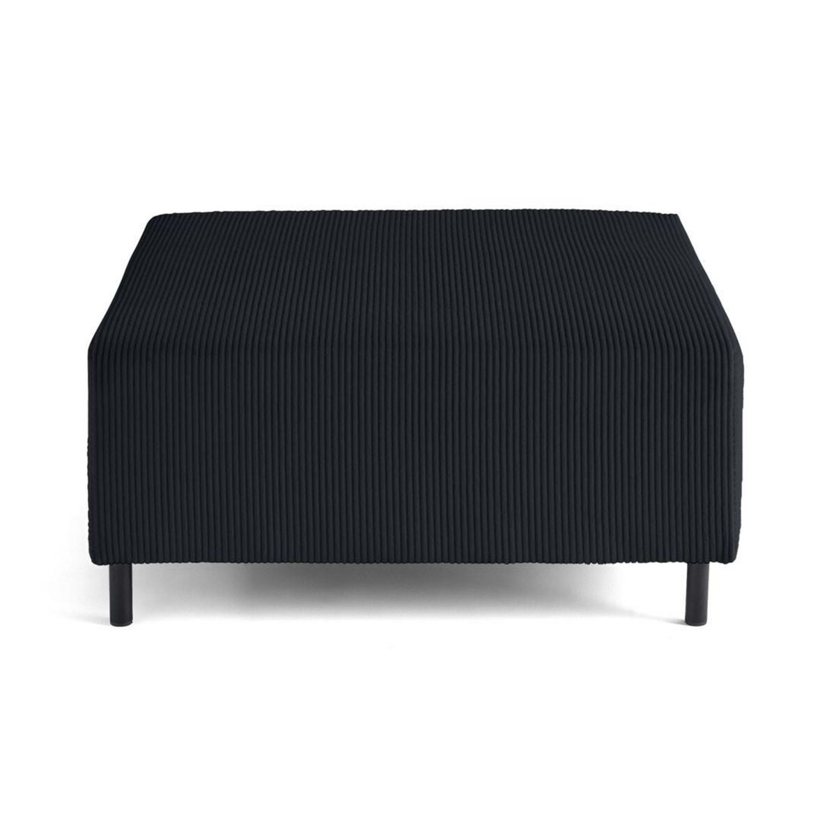 LISA DESIGN Edinburg - pouf modulable - en velours côtelé