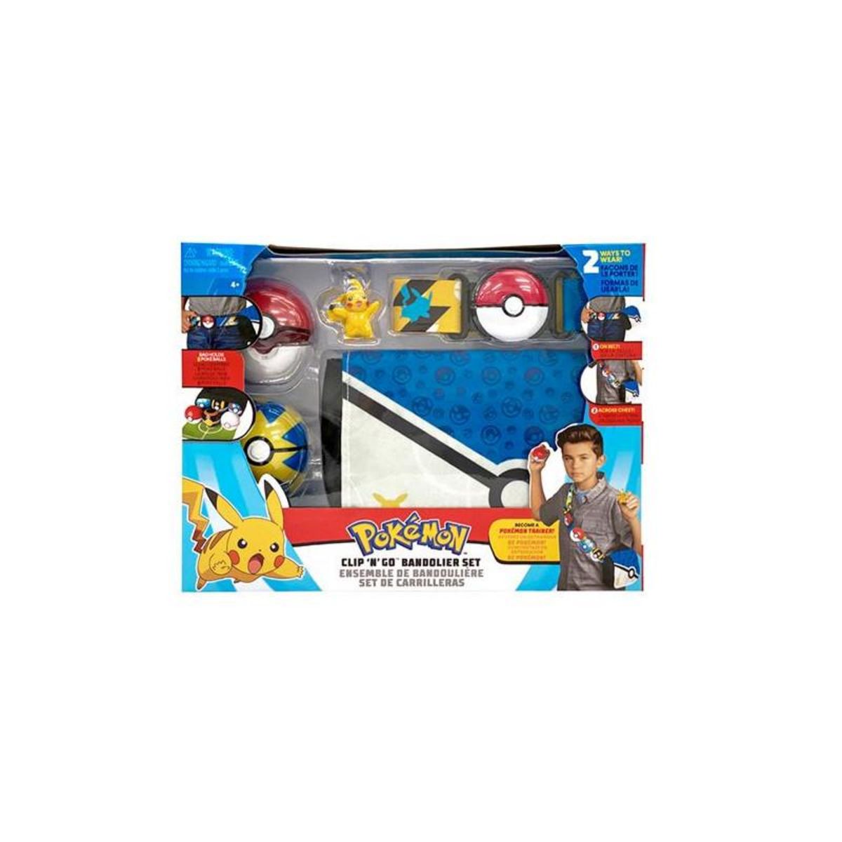 BANDAI Figurine Bandai Ceinture bandoulière Pokémon