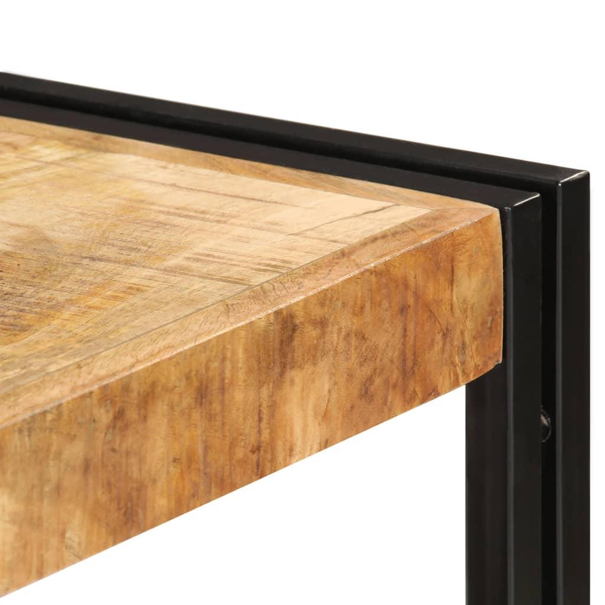 Voir la diapositive 5 : VIDAXL Meuble TV 150x30x40 cm Bois massif de manguier