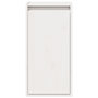 Voir la diapositive 5 : VIDAXL Armoires murales 2 pcs Blanc 30x30x60 cm Bois de pin massif