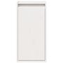 Voir la diapositive 5 : VIDAXL Armoires murales 2 pcs Blanc 30x30x60 cm Bois de pin massif