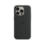 Voir la diapositive 2 : APPLE Coque iPhone 15 Pro MagSafe silicone Noir
