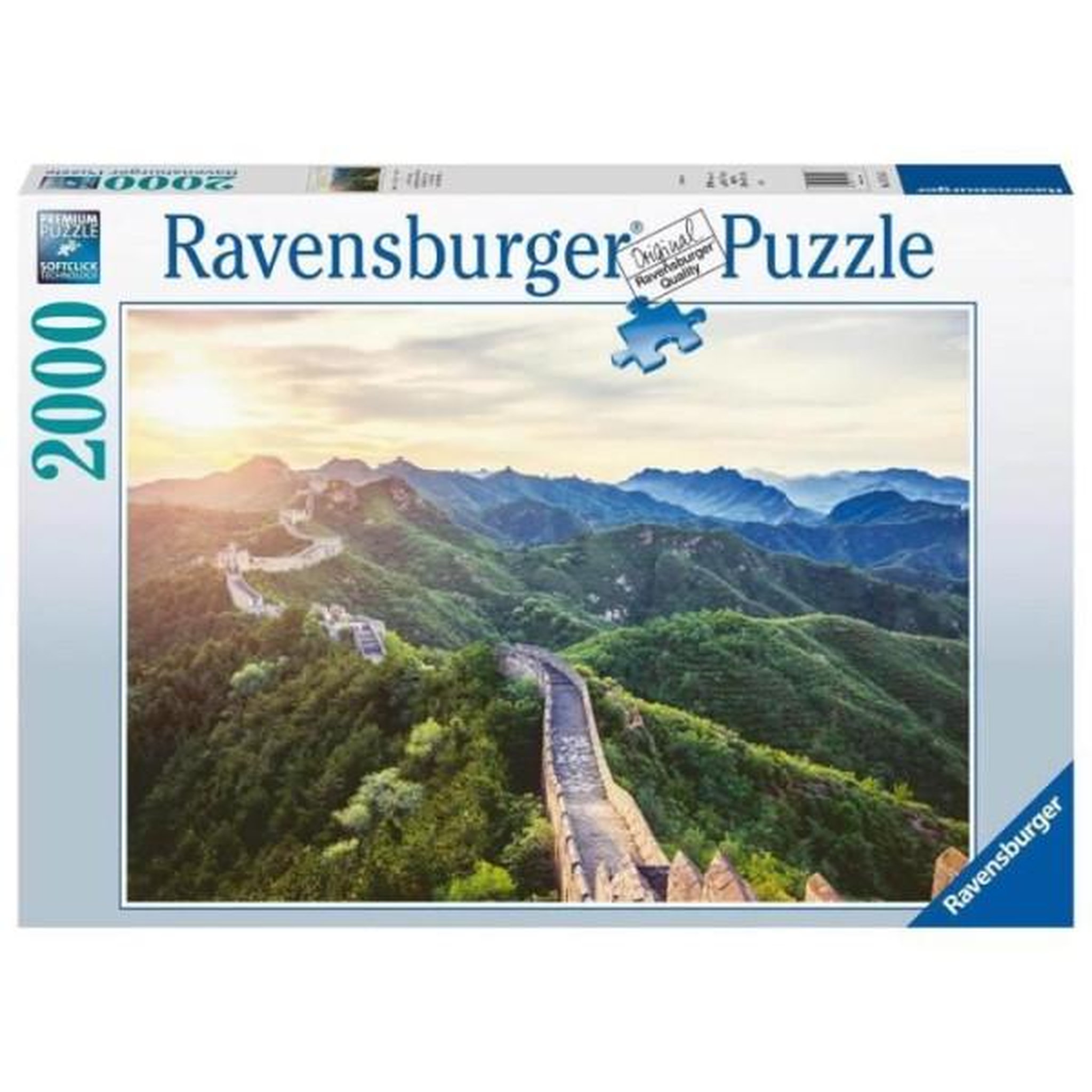 Voir la diapositive 2 : RAVENSBURGER Puzzle 2000 pièces – Grande Muraille de Chine paysage – Puzzle adulte – Ravensburger
