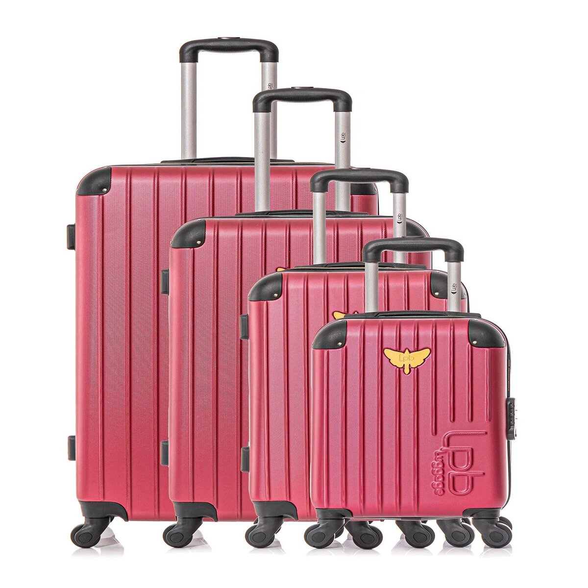 LES P'TITES BOMBES LPB LPB LUGGAGE - Set de 4 Valises MARIANNE-M 75 cm 4 Roues
