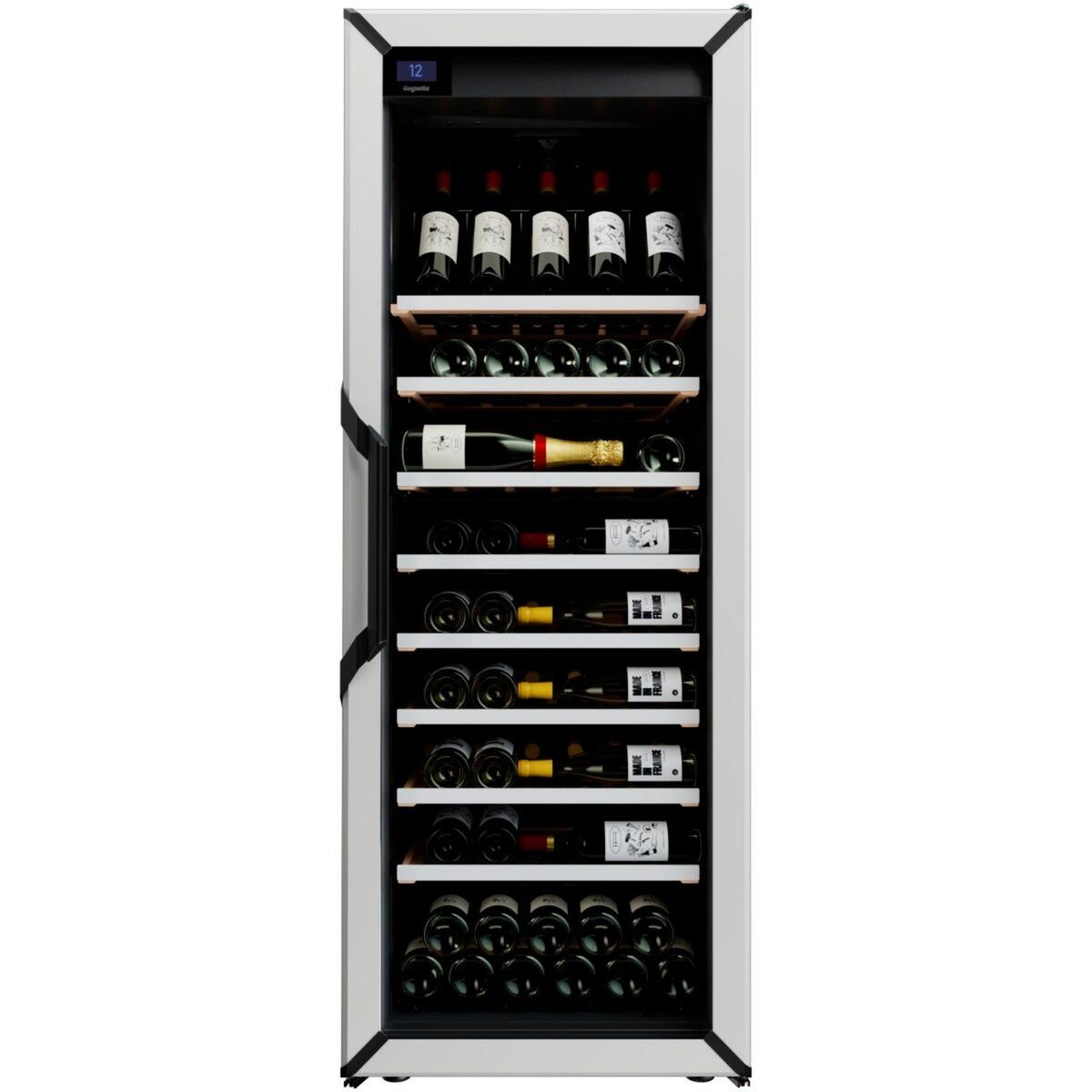 GOGUETTE Lot de 5 facades clayette couleur Blanche