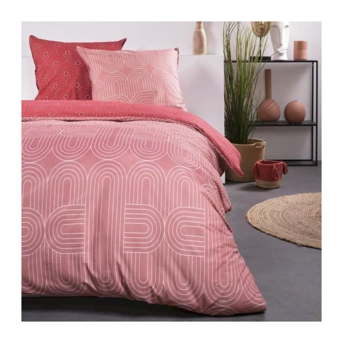 Today Parure de lit - TODAY - Sunshine - 116498 - 2 personnes - 220x240 cm - Coton - Imprimé 9.56