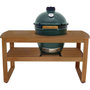Voir la diapositive 1 : BIG GREEN EGG Support barbecue eucalyptus large sans roue