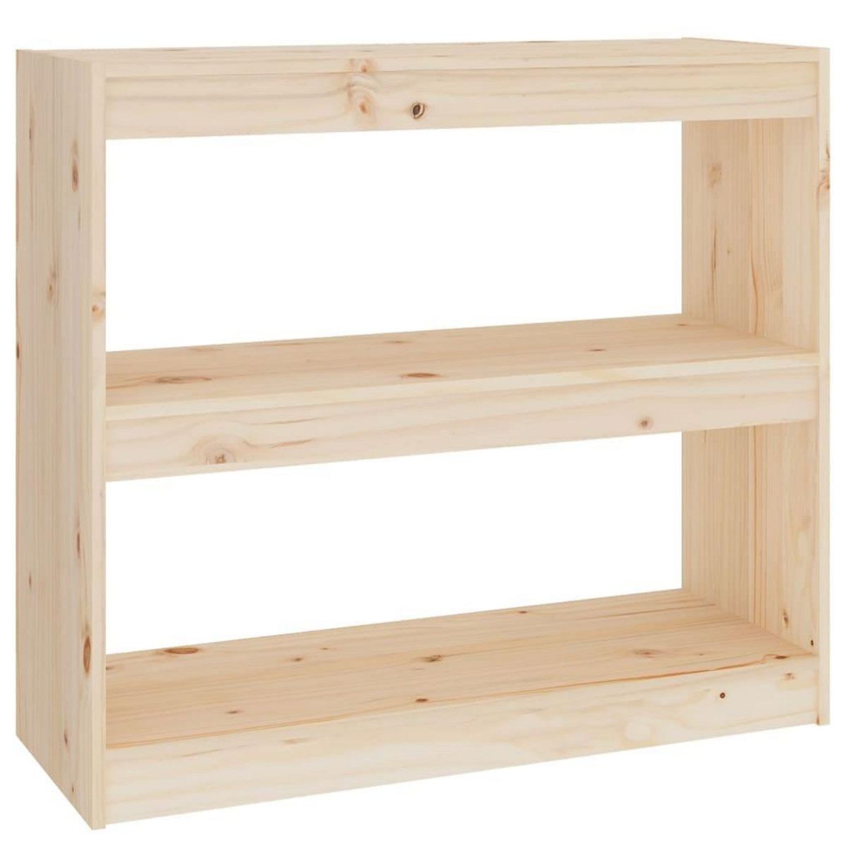 VIDAXL Bibliotheque/Separateur de piece 80x30x71,5 cm Bois de pin