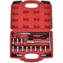 Voir la diapositive 3 : VIDAXL Ensemble de couteau de siege d'injecteur diesel 17 pcs