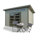 Habitat et Jardin Abri jardin bois  Venezia  - 8.91 m² - 3.33 x 2.7 x 2.33 m - 28 mm