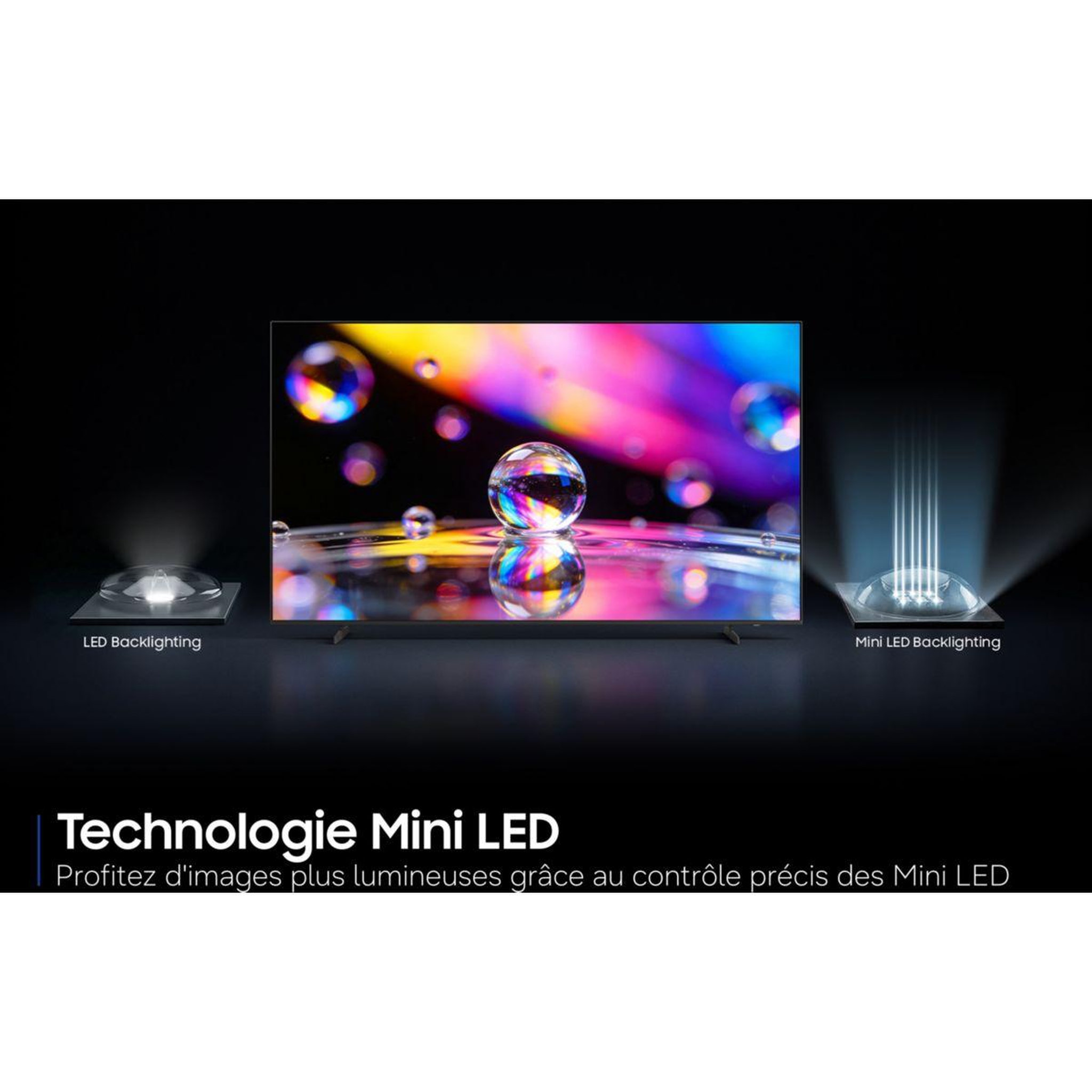 Voir la diapositive 3 : Samsung Tv mini led tu50m72h (2026) 50  (125 cm) 4k - smart tv avec ia