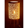 Voir la diapositive 3 : Paris Prix Lampe à Poser en Métal  Perforée  65cm Blanc